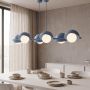 Emibig Boom 18336 lampa wisząca 6x8 W niebieska zdj.3