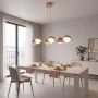 Emibig Boom 18348 lampa wisząca 6x8 W zdj.4
