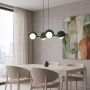 Emibig Boom 18356 lampa wisząca 4x8 W zielona zdj.4