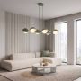Emibig Boom 18358 lampa wisząca 6x8 W zielona zdj.5
