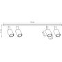 Emibig Flash 18384 lampa podsufitowa 4x10 W zielona zdj.2