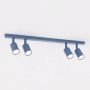 Emibig Flash 18364 lampa podsufitowa 4x10 W niebieska zdj.3