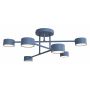 Emibig Halo 18396 lampa podsufitowa 6x10 W niebieska zdj.1
