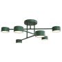Emibig Halo 18416 lampa podsufitowa 6x10 W zielona zdj.1