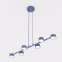 Emibig Megara 18426 lampa wisząca 6x10 W niebieska zdj.3