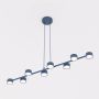 Emibig Megara 18428 lampa wisząca x10 W niebieska zdj.3