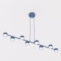 Emibig Megara 18428 lampa wisząca x10 W niebieska zdj.4
