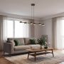 Emibig Megara 18446 lampa wisząca 6x10 W zielona zdj.5