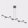 Emibig Megara 18448 lampa wisząca x10 W zielona zdj.3
