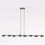 Emibig Megara 18448 lampa wisząca x10 W zielona zdj.4
