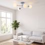 Emibig Roma 18454 lampa podsufitowa 4x10 W niebieska-opal zdj.5