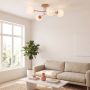 Emibig Roma 18464 lampa podsufitowa 4x10 W opal zdj.4
