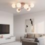 Emibig Roma 18466 lampa podsufitowa 6x10 W opal zdj.4
