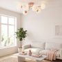 Emibig Roma 18466 lampa podsufitowa 6x10 W opal zdj.5