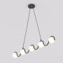 Emibig Sinus 18505 lampa wisząca 5x8 W zielona zdj.3