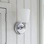 Elstead Lighting Huguenot Lake FEHUGOLAKE1BATH kinkiet 1x3 W chrom zdj.6