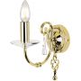 Elstead Lighting Aegean AG1POLBRASS kinkiet 1x60 W mosiądz zdj.1
