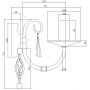 Elstead Lighting Aegean AG1POLNICKEL kinkiet 1x60 W nikiel zdj.2