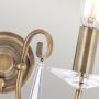 Elstead Lighting Aegean AG2AGEDBRASS kinkiet 2x60 W mosiądz zdj.7