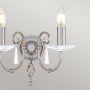 Elstead Lighting Aegean AG2POLNICKEL kinkiet 2x60 W nikiel zdj.3