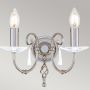 Elstead Lighting Aegean AG2POLNICKEL kinkiet 2x60 W nikiel zdj.4
