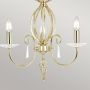 Elstead Lighting Aegean AG3POLBRASS lampa wisząca 3x60 W mosiądz zdj.3