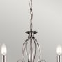 Elstead Lighting Aegean AG3POLNICKEL lampa wisząca 3x60 W nikiel zdj.3