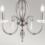 Elstead Lighting Aegean AG3POLNICKEL lampa wisząca 3x60 W nikiel zdj.4