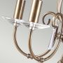 Elstead Lighting Aegean AG5AGEDBRASS lampa wisząca 5x60 W mosiądz zdj.5