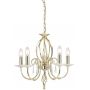 Elstead Lighting Aegean AG5POLBRASS lampa wisząca 5x60 W mosiądz zdj.1