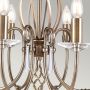 Elstead Lighting Aegean AG8AGEDBRASS lampa wisząca x60 W mosiądz zdj.5