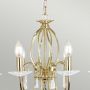 Elstead Lighting Aegean AG8POLBRASS lampa wisząca x60 W mosiądz zdj.3