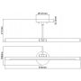 Elstead Lighting Alton ALTONPLLBB kinkiet 1x11.6 W mosiądz zdj.2