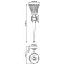 Elstead Lighting Agatha BATHAGATHABN kinkiet 2x3 W nikiel zdj.2