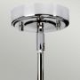 Elstead Lighting Agatha BATHAGATHA1PPC lampa wisząca 1x3 W chrom zdj.3