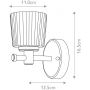 Elstead Lighting Binstead BATHBN1 kinkiet 1x3 W chrom zdj.2