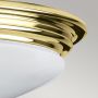 Elstead Lighting Brompton BATHBROMPTONFPB plafon 1x5.7 W mosiądz zdj.4