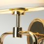 Elstead Lighting Falmouth BATHFALMOUTHFG kinkiet 2x3 W biały-złoty zdj.3