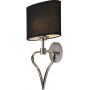 Elstead Lighting Falmouth BATHFALMOUTHPC kinkiet 2x3 W czarny-chrom zdj.1