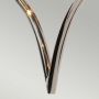 Elstead Lighting Falmouth BATHFALMOUTHPC kinkiet 2x3 W czarny-chrom zdj.4