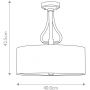 Elstead Lighting Falmouth BATHFALMOUTHSFPC lampa wisząca 3x3 W czarna-chrom zdj.2
