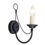 Elstead Lighting Carisbrooke CB1BLACK kinkiet 1x60 W czarny zdj.1