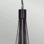 Elstead Lighting Carisbrooke CB18BLACK lampa wisząca x60 W czarna zdj.7