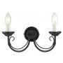Elstead Lighting Chartwell CH2BLACK kinkiet 2x60 W czarny zdj.1