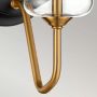 Elstead Lighting Armand DLARMAND1AB kinkiet 1x40 W czarny-mosiądz zdj.5