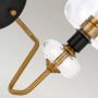 Elstead Lighting Armand DLARMAND2AB kinkiet 2x40 W czarny-mosiądz zdj.1