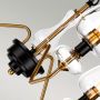 Elstead Lighting Armand DLARMAND3AB lampa wisząca 3x40 W czarna-mosiądz zdj.5