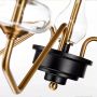 Elstead Lighting Armand DLARMAND3AB lampa wisząca 3x40 W czarna-mosiądz zdj.6