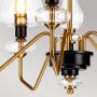 Elstead Lighting Armand DLARMAND5AB lampa wisząca 5x40 W czarna-mosiądz zdj.4