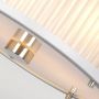 Elstead Lighting Corona DLCORONA2PWPN lampa wisząca 2x60 W biała-nikiel zdj.5